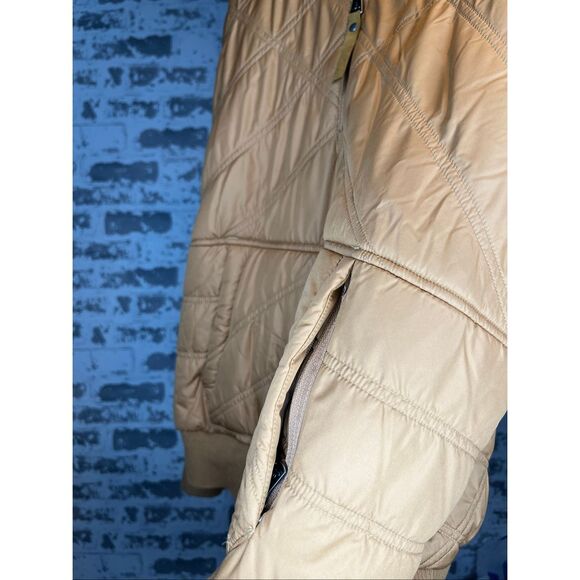 Prana | women quilted pullover quarter zip with hood sherpa lined - Picture 13 of 13